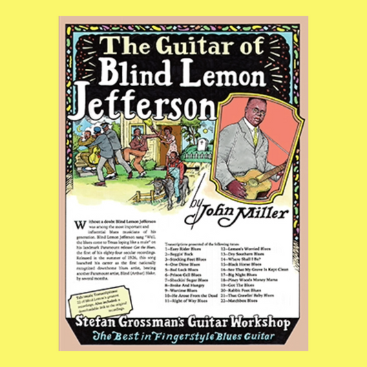 The Guitar Of Blind Lemon Jefferson Book/Ola