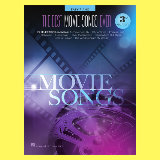 The Best Movie Songs Ever Easy Piano Book (3rd Edition) 76 Songs
