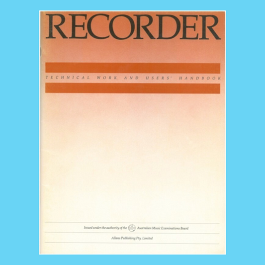 AMEB Recorder - Technical Work And Users Handbook