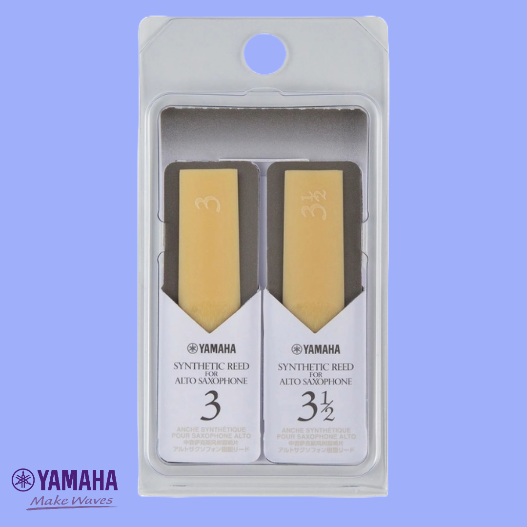 Yamaha Alto Saxophone Synthetic Reed (2 Pack) - Size 3.0/3.5