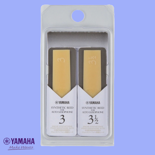Yamaha Alto Saxophone Synthetic Reed (2 Pack) - Size 3.0/3.5