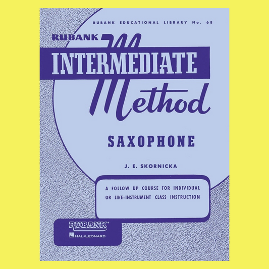 Rubank Intermediate Method - Saxophone Book