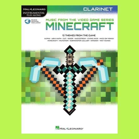 Minecraft Music From The Video Game Series - Clarinet Play Along Book/Ola