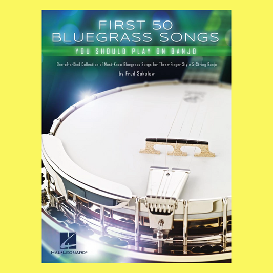 First 50 Bluegrass Songs You Should Play on Banjo Book
