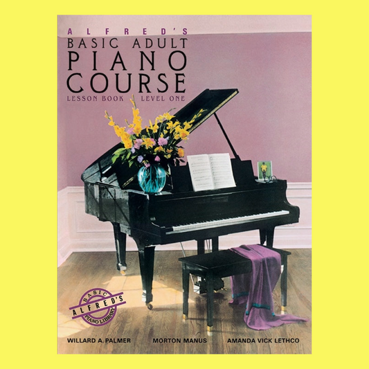 Alfred's Basic Adult Piano Course - Lesson Book 1