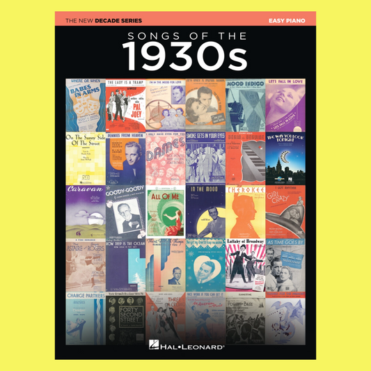 100 Hit Songs Of The 1930's - New Decade Series Easy Piano Book
