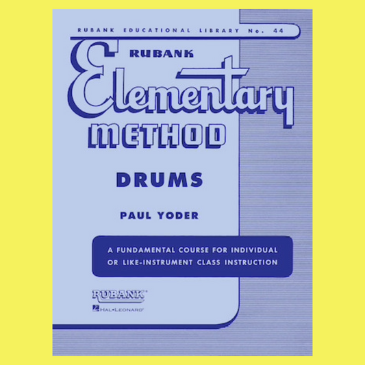 Rubank Elementary Method - Drums Book