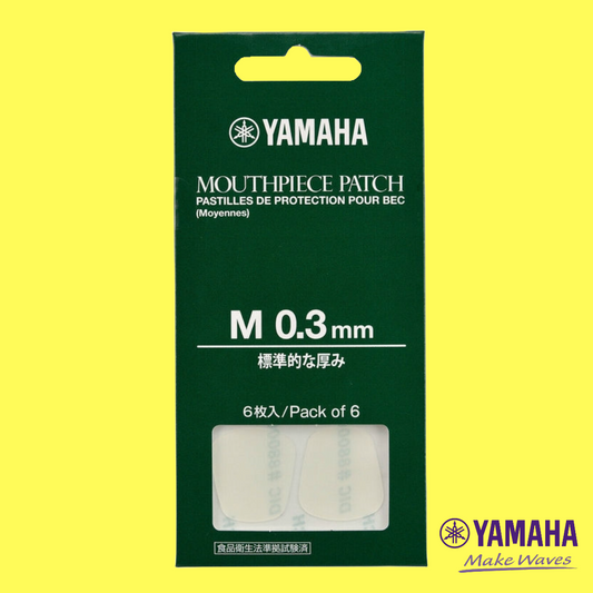 Yamaha Mouthpiece Patch - Medium 3mm Pack Of 6 (Woodwind Instruments)