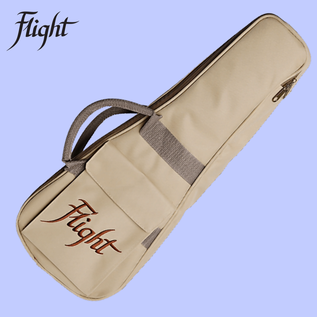 Flight DUS321 Soprano Ukulele Mahogany with Padded Gig Bag