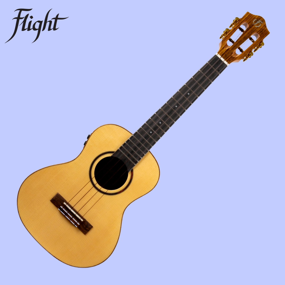 Flight Sophia Soundwave Tenor Electro Acoustic Ukulele With Deluxe Padded Gig Bag