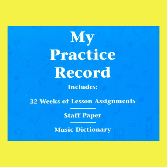 Hal Leonard Student Piano Library - My Practice Record Book