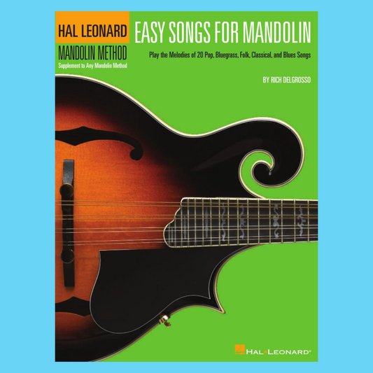 Hal Leonard - Easy Songs For Mandolin Book
