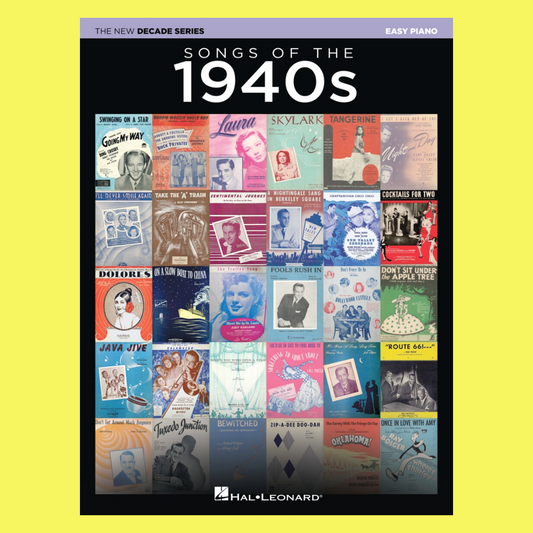 100 Hit Songs Of The 1940's - New Decade Series Easy Piano Book