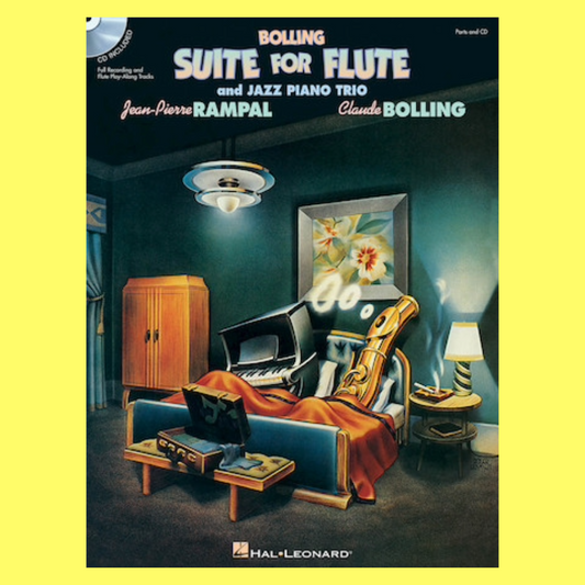 Claude Bolling - Suite For Flute And Jazz Piano Trio - Book/Score/Parts/Cd