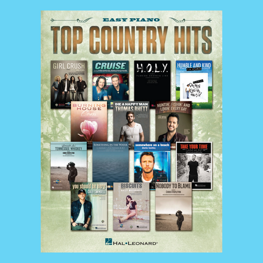 Top Country Hits For Easy Piano Book