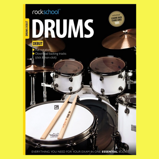 Rockschool Drums Debut - 2012-2018 Book