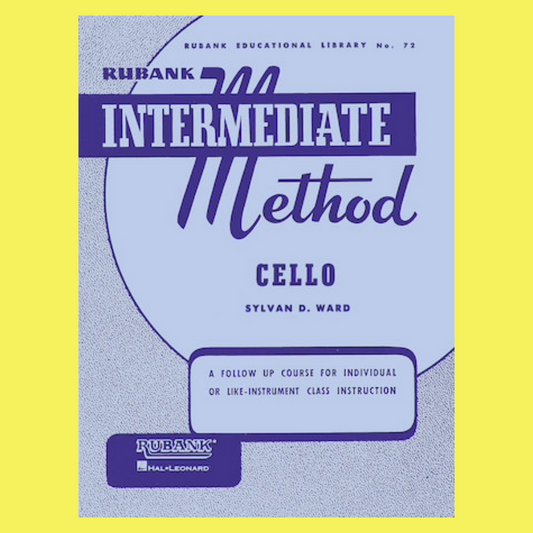 Rubank Intermediate Method - Cello Book