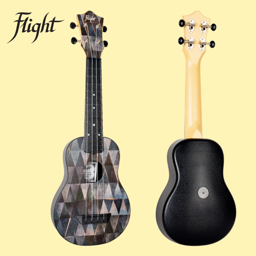 Flight TUS40 ABS Travel Soprano Ukulele Arcana with Gig Bag