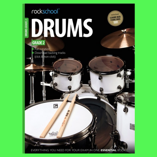 Rockschool Drums Grade 2 - 2012-2018 Book