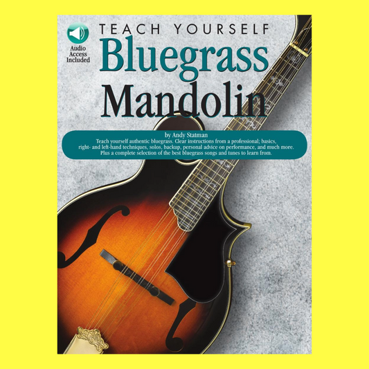 Teach Yourself Bluegrass Mandolin Book/Ola