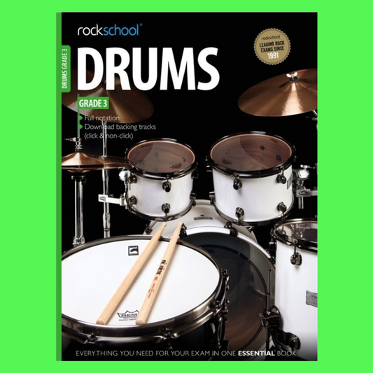 Rockschool Drums Grade 3 - 2012-2018 Book