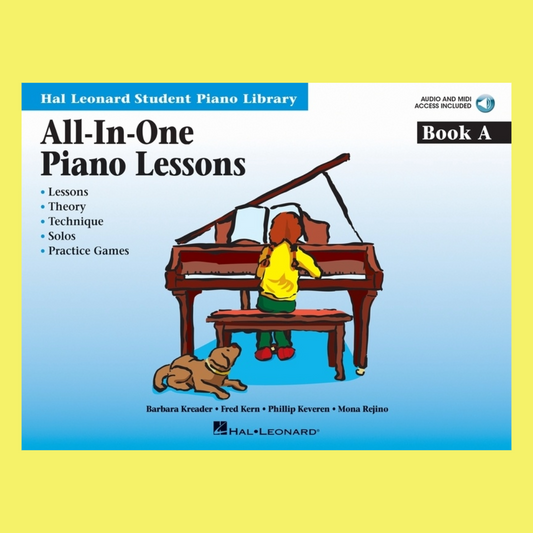 Hal Leonard Student Piano Library - All In One Piano Lesson Book A (Book/Ola)