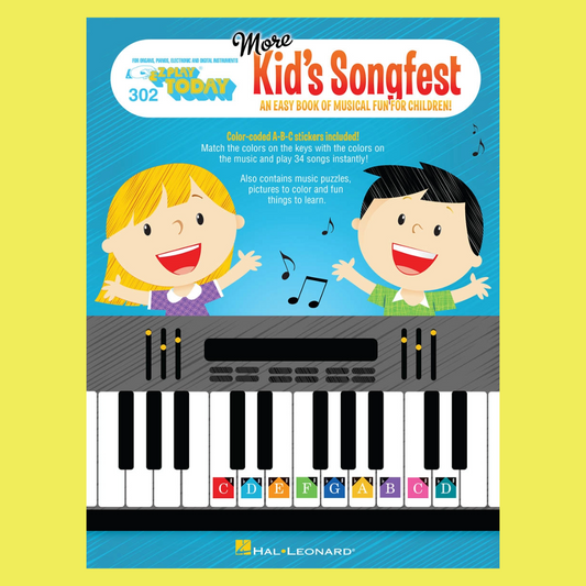 More Kids Songfest - Ez Play Vocal/Keyboard Volume 302 Book
