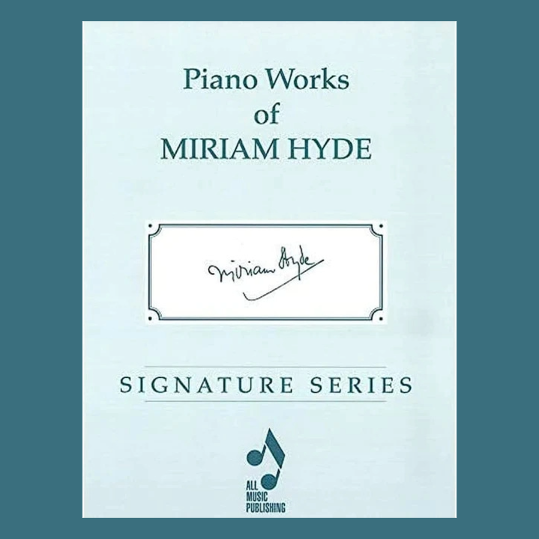 Piano Works Of Miriam Hyde Book