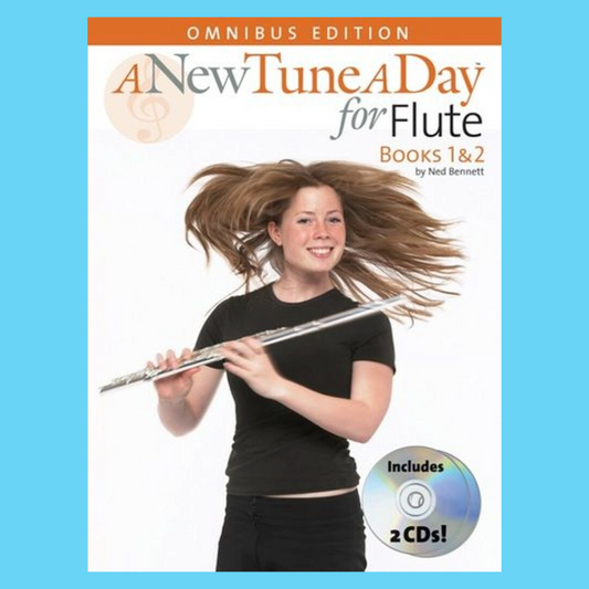 A New Tune A Day - Flute Books 1 & 2 Omnibus (Book/Cds)