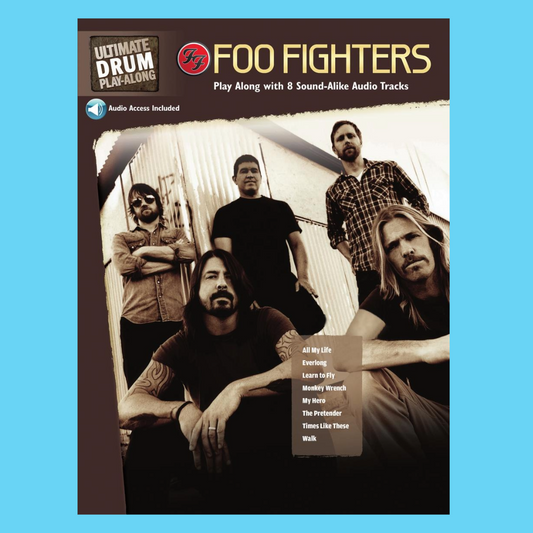 Foo Fighters Ultimate Drum Play Along Book/Ola