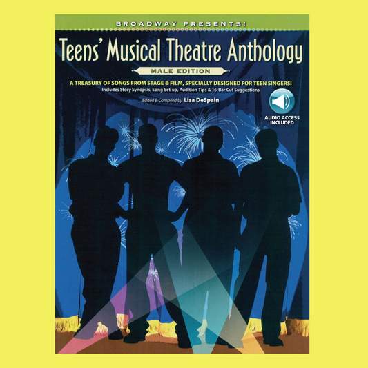Teens Musical Theatre Anthology - Male Vocals (Book/Ola)