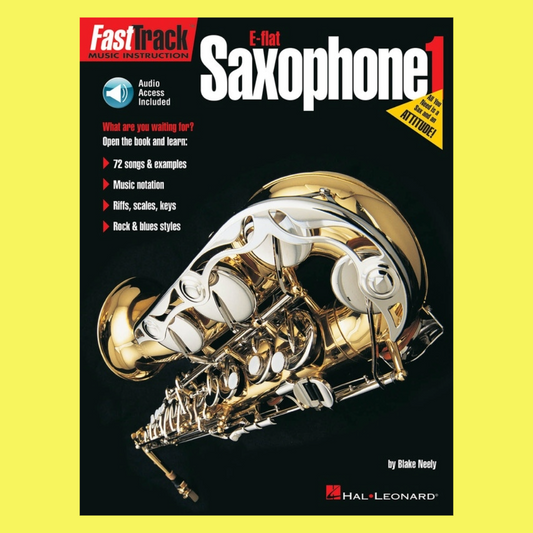 FastTrack Eb Saxophone - Method Book 1 (Book/Ola)