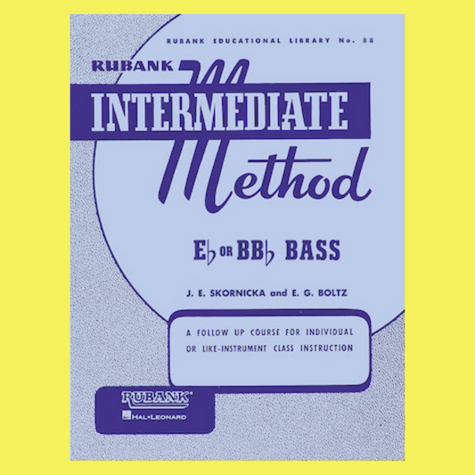 Rubank Intermediate Method - For Eb and Bb Tuba (Bass Clef) Book