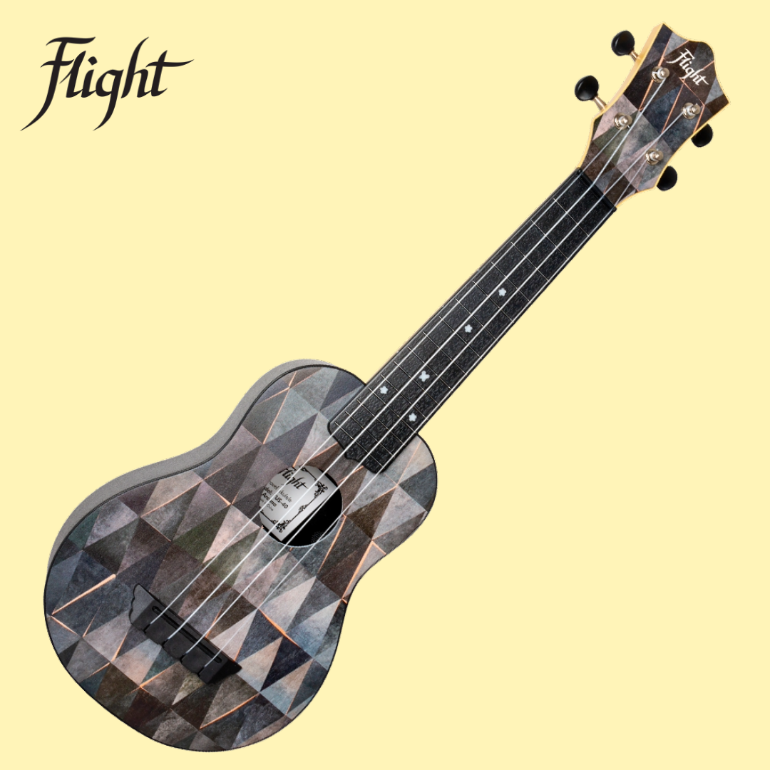 Flight TUS40 ABS Travel Soprano Ukulele Arcana with Gig Bag