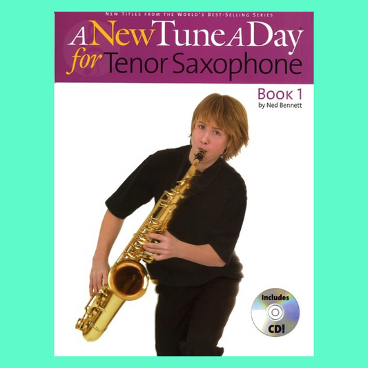 A New Tune A Day - Tenor Saxophone Book 1 (Book/Cd)