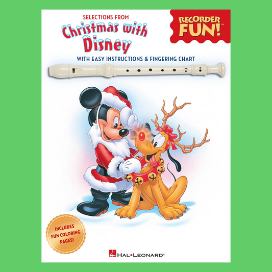 Christmas With Disney - Recorder Fun Book