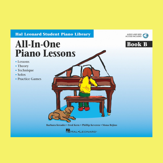 Hal Leonard Student Piano Library - All In One Piano Lesson Book B (Book/Ola)