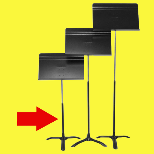 Manhasset Concertino Height Black Stand (Shaft Only)
