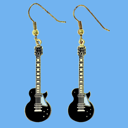 Les Paul Custom Design Guitar Earrings