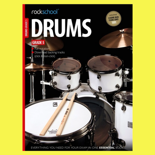 Rockschool Drums Grade 5 Book (2012-2018)