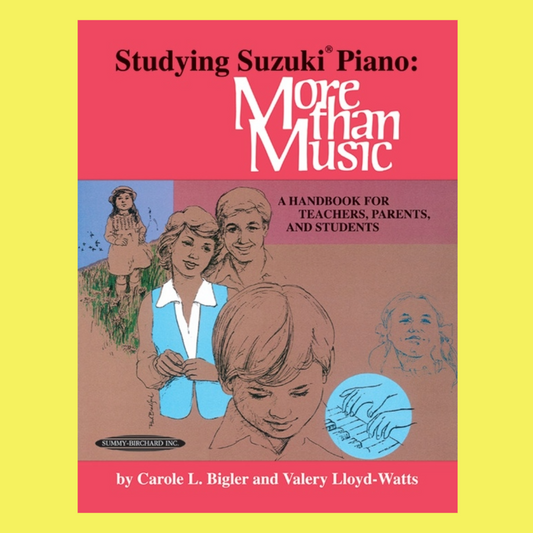 Studying Suzuki Piano More Than Music Book