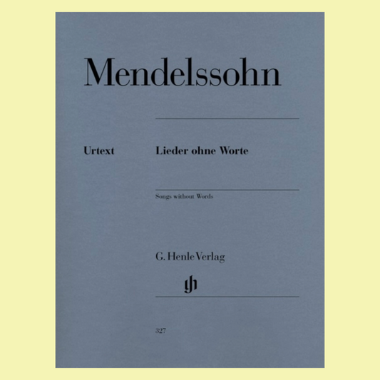 Mendelssohn: Volume III -  Songs Without Words Urtext Book