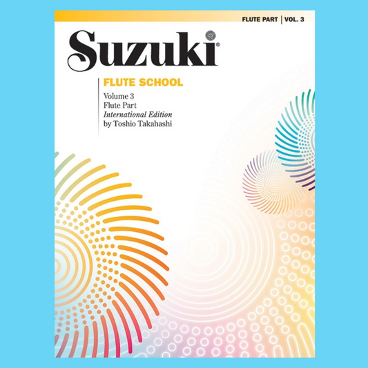 Suzuki Flute School - Volume 3 Flute Part Book