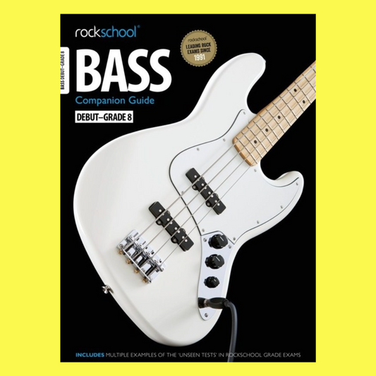 Rockschool Bass Companion Guide Book/Cd (2012-2018)