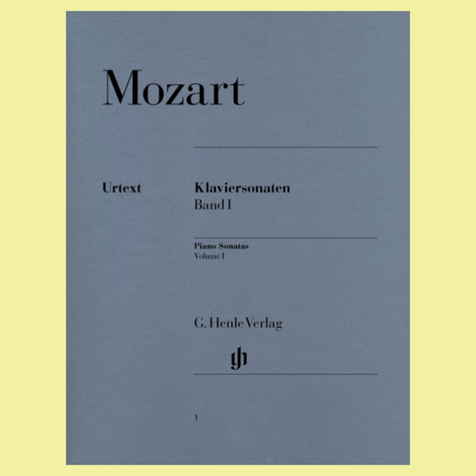 Mozart - Piano Sonatas Volume 1 - Urtext Edition