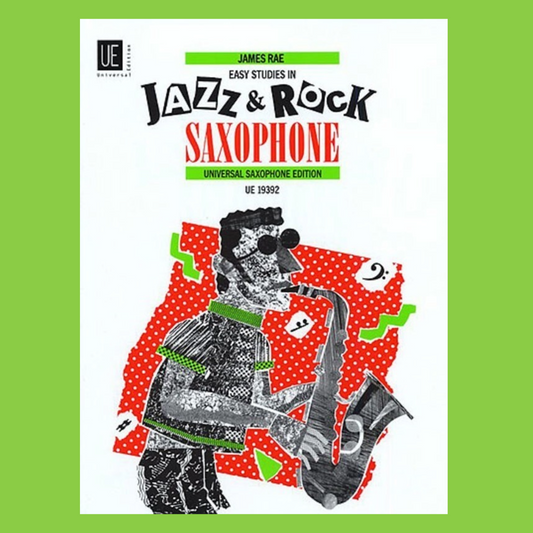 James Rae - Easy Studies In Jazz And Rock For Saxophone Book