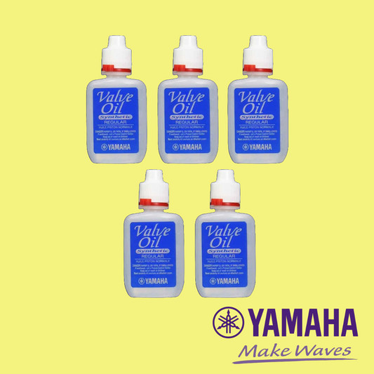 Yamaha Valve Oil Regular (60ml) - 5 Pack