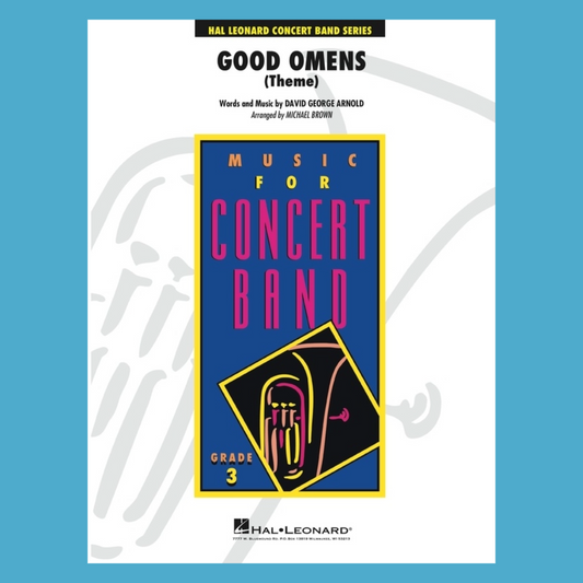 Hal Leonard Concert Band Series- Good Omens (Theme) Score/Parts Book