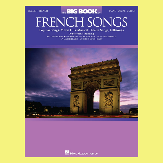 The Big Book Of French Songs - Piano, Vocal & Guitar Songbook