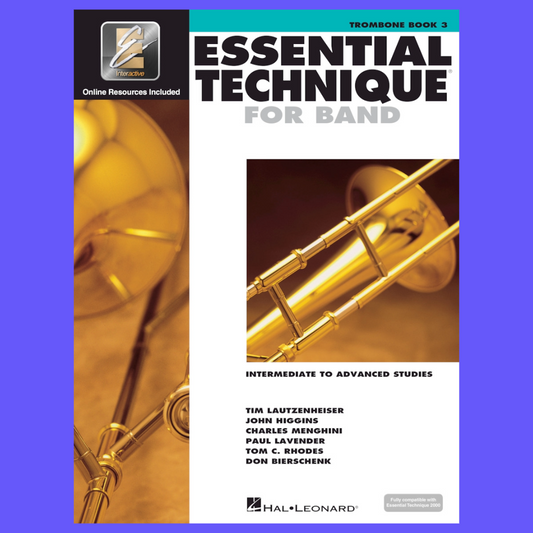 Essential Technique For Band - Book 3 Trombone Book/ EEi Media)